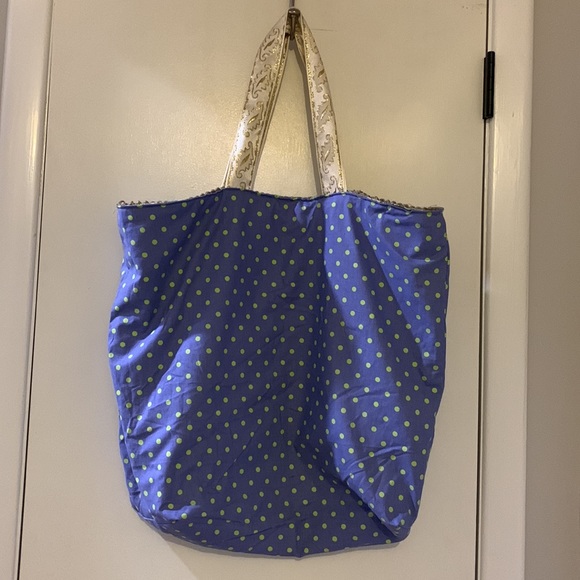 Beach bag handmade reversible. - Picture 5 of 7